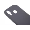 Evelatus Samsung Galaxy A40 nano-siliconen hoesje soft touch TPU zwart