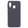 Evelatus Samsung Galaxy A40 nano-siliconen hoesje soft touch TPU zwart