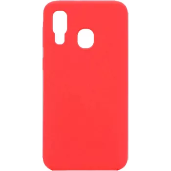 Evelatus Samsung Galaxy A40 Nano Silicone Case Soft Touch TPU rood