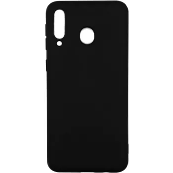 Evelatus Samsung Galaxy A40s nano silicone case soft touch TPU zwart
