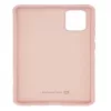 Evelatus Samsung Galaxy A41 nano siliconen hoes soft touch TPU beige