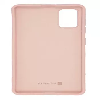 Evelatus Samsung Galaxy A41 nano siliconen hoes soft touch TPU beige