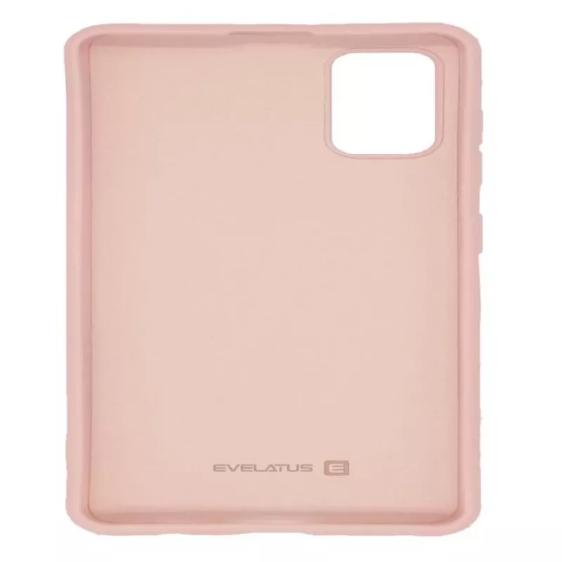 Evelatus Samsung Galaxy A41 nano siliconen hoes soft touch TPU beige