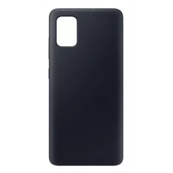 Evelatus Samsung Galaxy A41 Nano Siliconen Hoesje Soft Touch TPU Zwart