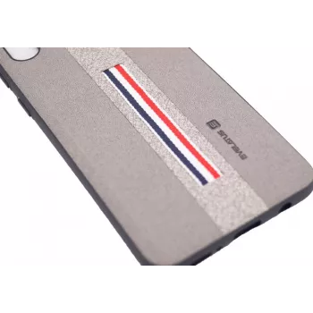 Evelatus Samsung Galaxy A50 Dazzel Gray liquid siliconen achtercover