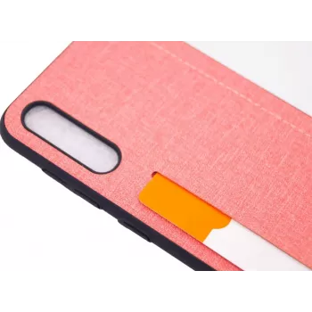 Evelatus Samsung Galaxy A50 siliconen hoesje roze