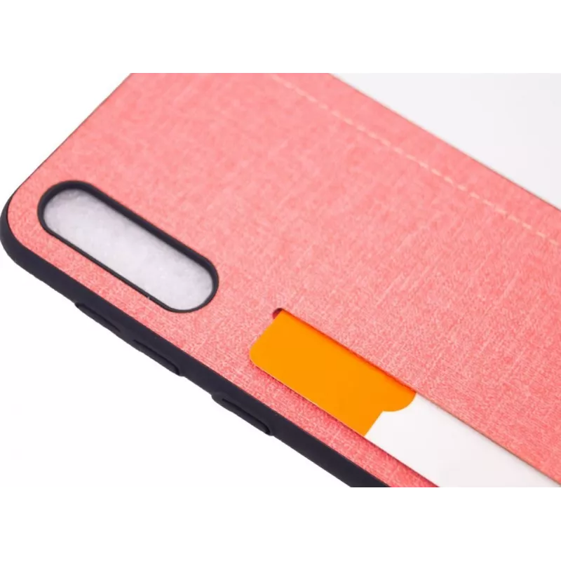 Evelatus Samsung Galaxy A50 siliconen hoesje roze