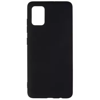 Evelatus Samsung Galaxy A51 nano-siliconenhoesje Soft Touch TPU zwart