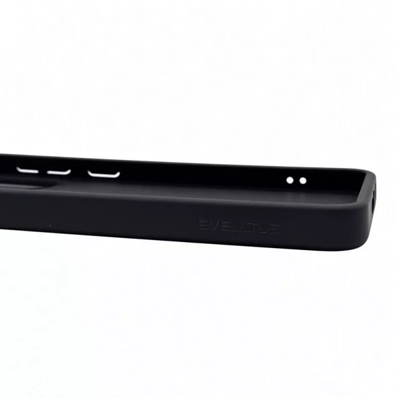 Evelatus Samsung Galaxy A57 Shield-hoesje met MagSafe & standaard matte ring zwart