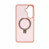 Evelatus Samsung Galaxy A57 Shield Case met MagSafe & Standaard Mat Ring Lichtroze