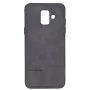 Evelatus Samsung Galaxy A6 2018 TPU Case met metalen plaat voor magnetische telefoonhouder zwart