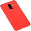 Evelatus Samsung Galaxy A6 Plus 2018 Nano Silicone Case Soft Touch TPU rood