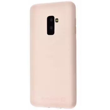 Evelatus Samsung Galaxy A6 Plus 2018 siliconen hoesje Pink Sand