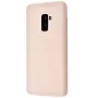 Evelatus Samsung Galaxy A6 Plus 2018 siliconen hoesje Pink Sand