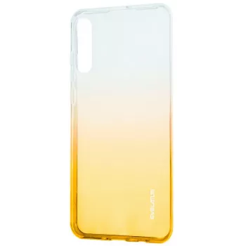 Evelatus Samsung Galaxy A70 Gradient TPU case goud