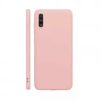 Evelatus Samsung Galaxy A70 Nano Siliconen Case Soft Touch TPU Beige