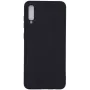 Evelatus Samsung Galaxy A70 nano siliconen hoesje soft touch TPU zwart
