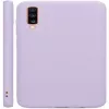 Evelatus Samsung Galaxy A70 nano siliconen hoesje soft touch TPU blauw