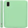 Evelatus Samsung Galaxy A70 Nano siliconehoesje Soft Touch TPU mint