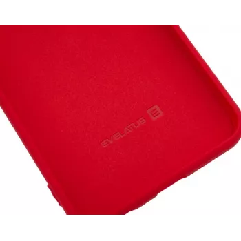 Evelatus Samsung Galaxy A70 Nano Silicone Case Soft Touch TPU rood