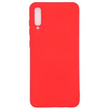 Evelatus Samsung Galaxy A70 Nano Silicone Case Soft Touch TPU rood