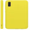 Evelatus Samsung Galaxy A70 nano siliconenhoesje soft touch TPU geel