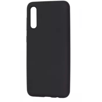 Evelatus Samsung Galaxy A70 silicone hoesje zwart