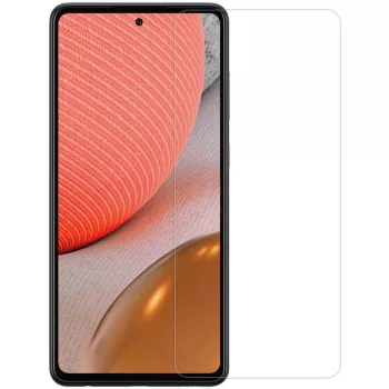 Evelatus Samsung Galaxy A72 4G / A72 5G 0,33 mm Flat Clear Gehard Glas Displaybeschermfolie met Japanse lijm, antistatisch