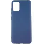 Evelatus Samsung Galaxy A72 nano silicone case soft touch TPU middernachtblauw