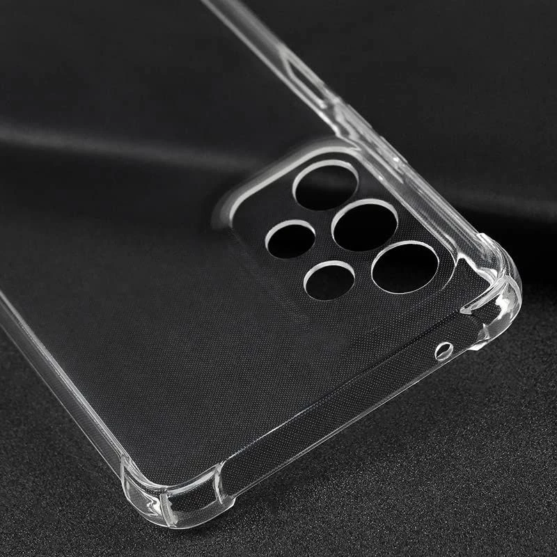 Evelatus Samsung Galaxy A73 5G Military Shockproof Siliconen Hoesje TPU Transparant