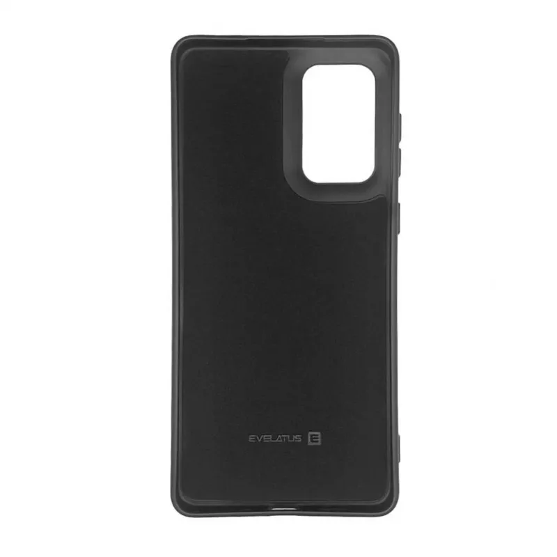 Evelatus Samsung Galaxy A73 5G nano silicone case soft touch TPU zwart