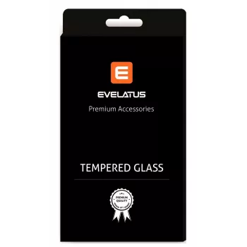 Evelatus Samsung Galaxy A9 (2018) 9H gehard glas schermbescherming met Japanse AB-lijm en antistatische coating