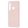 Evelatus Samsung Galaxy A9 2018 nano siliconen hoesje soft touch TPU pink sand