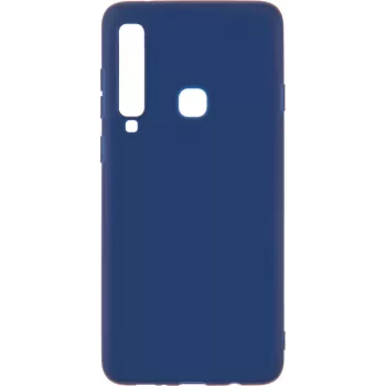 Evelatus Samsung Galaxy A9 2018 siliconen hoesje middernachtblauw