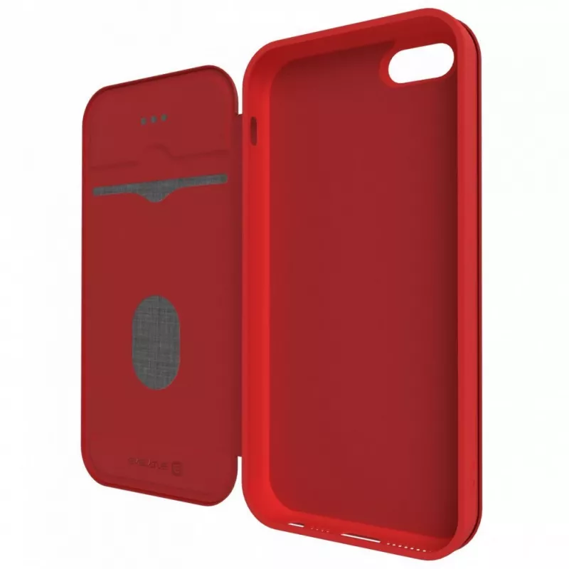 Evelatus Samsung Galaxy J4 Plus boekhoes wijnrood