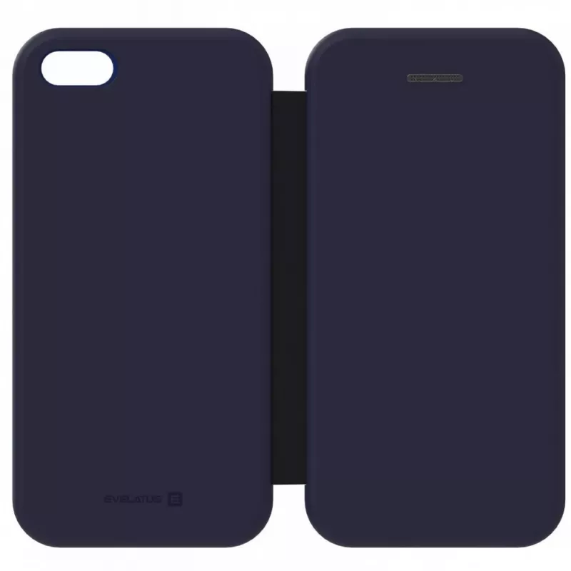 Evelatus Samsung Galaxy J6 Plus boekhoes donkerblauw