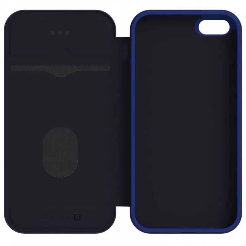 Evelatus Samsung Galaxy J6 Plus boekhoes donkerblauw