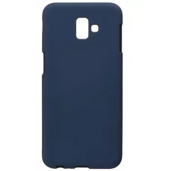 Evelatus Samsung Galaxy J6 Plus Nano Silicone Case Soft Touch TPU middernachtblauw