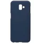 Evelatus Samsung Galaxy J6 Plus Nano Silicone Case Soft Touch TPU middernachtblauw