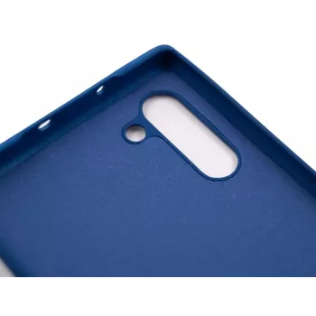 Evelatus Samsung Galaxy Note 10 Nano Silicone Case Soft Touch TPU blauw