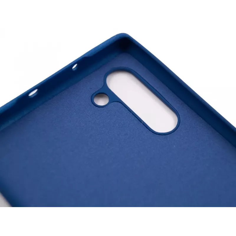 Evelatus Samsung Galaxy Note 10 Nano Silicone Case Soft Touch TPU blauw
