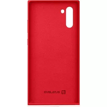 Evelatus Samsung Galaxy Note 10 nano siliconen hoes soft touch TPU rood