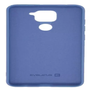 Evelatus Samsung Galaxy Note 9 nano siliconen hoes soft touch TPU blauw