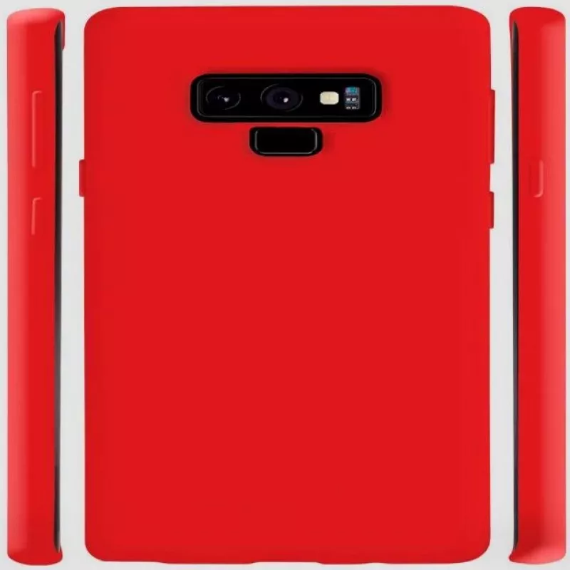 Evelatus Samsung Galaxy Note 9 Nano silicone hoesje Soft Touch TPU rood