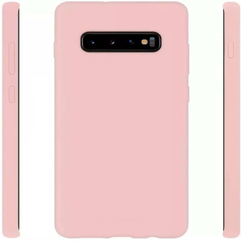 Evelatus Samsung Galaxy S10+ Nano silicone hoesje Soft Touch TPU beige