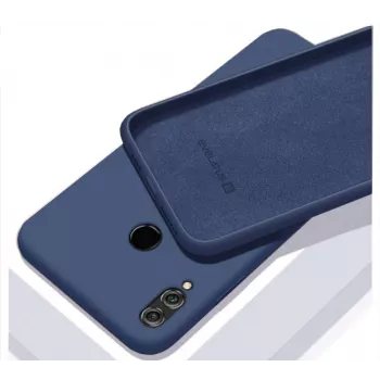 Evelatus Samsung Galaxy S10 Nano silicone case Soft Touch TPU donkerblauw