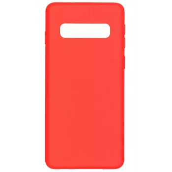 Evelatus Samsung Galaxy S10 Nano Silicone Case Soft Touch TPU rood