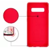 Evelatus Samsung Galaxy S10 Plus zachte siliconen hoesje rood
