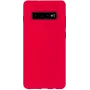 Evelatus Samsung Galaxy S10 Plus zachte siliconen hoesje rood