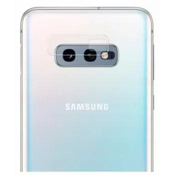 Evelatus Samsung Galaxy S10e camera lensglas vervanging - transparant met zwarte rand